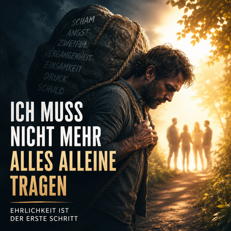 Ich muss nicht mehr alles alleine tragen-Warum Ehrlichkeit oft der erste Schritt aus der Sucht ist
