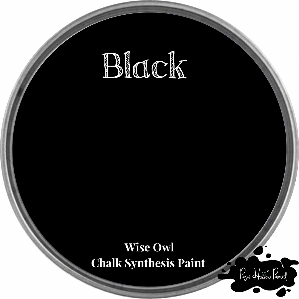 Thumbnail: BLACK • Wise Owl Chalk Synthesis Paint