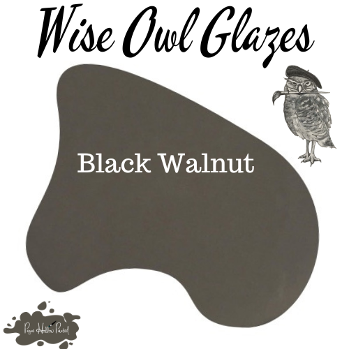 Thumbnail: Wise Owl BLACK WALNUT 8oz Glaze