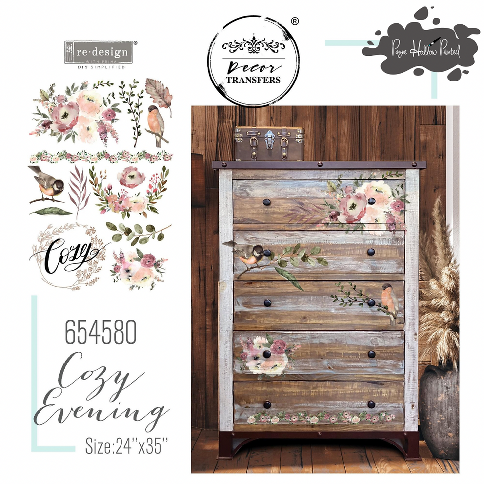 Thumbnail: COZY EVENING • Redesign With Prima Transfers