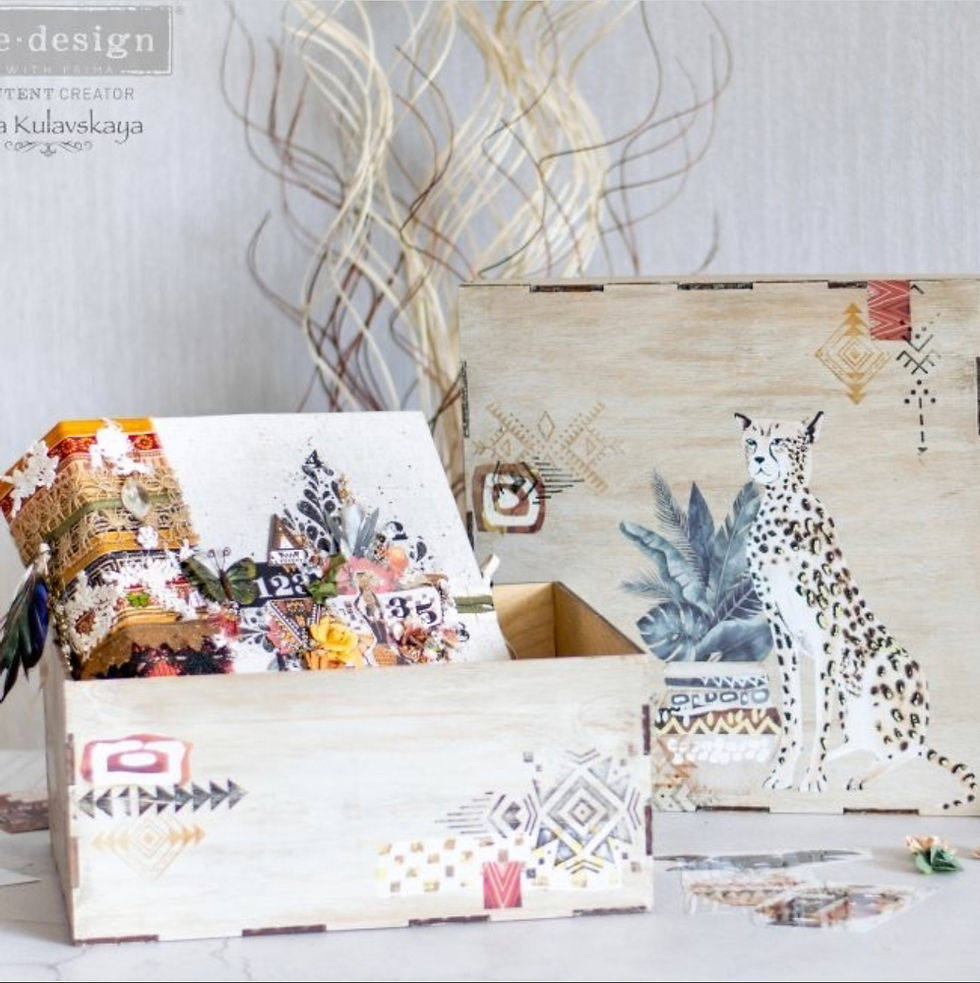 Thumbnail: TRIBAL ESSENCE  • Redesign Small Decor Transfer