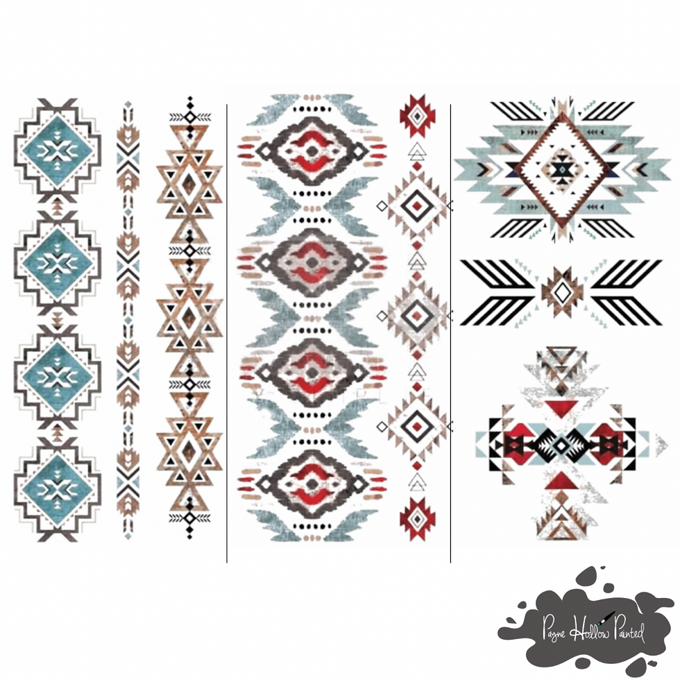 Thumbnail: SOMETHING TRIBAL • Redesign Small Decor Transfer