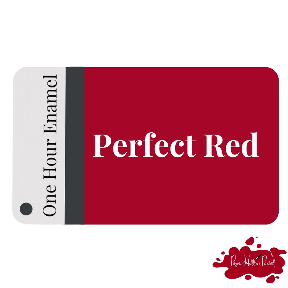 Thumbnail: PERFECT RED • Wise Owl One Hour Enamel