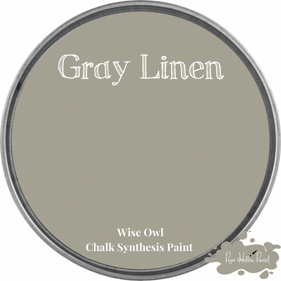 Thumbnail: GRAY LINEN • Wise Owl Chalk Synthesis Paint