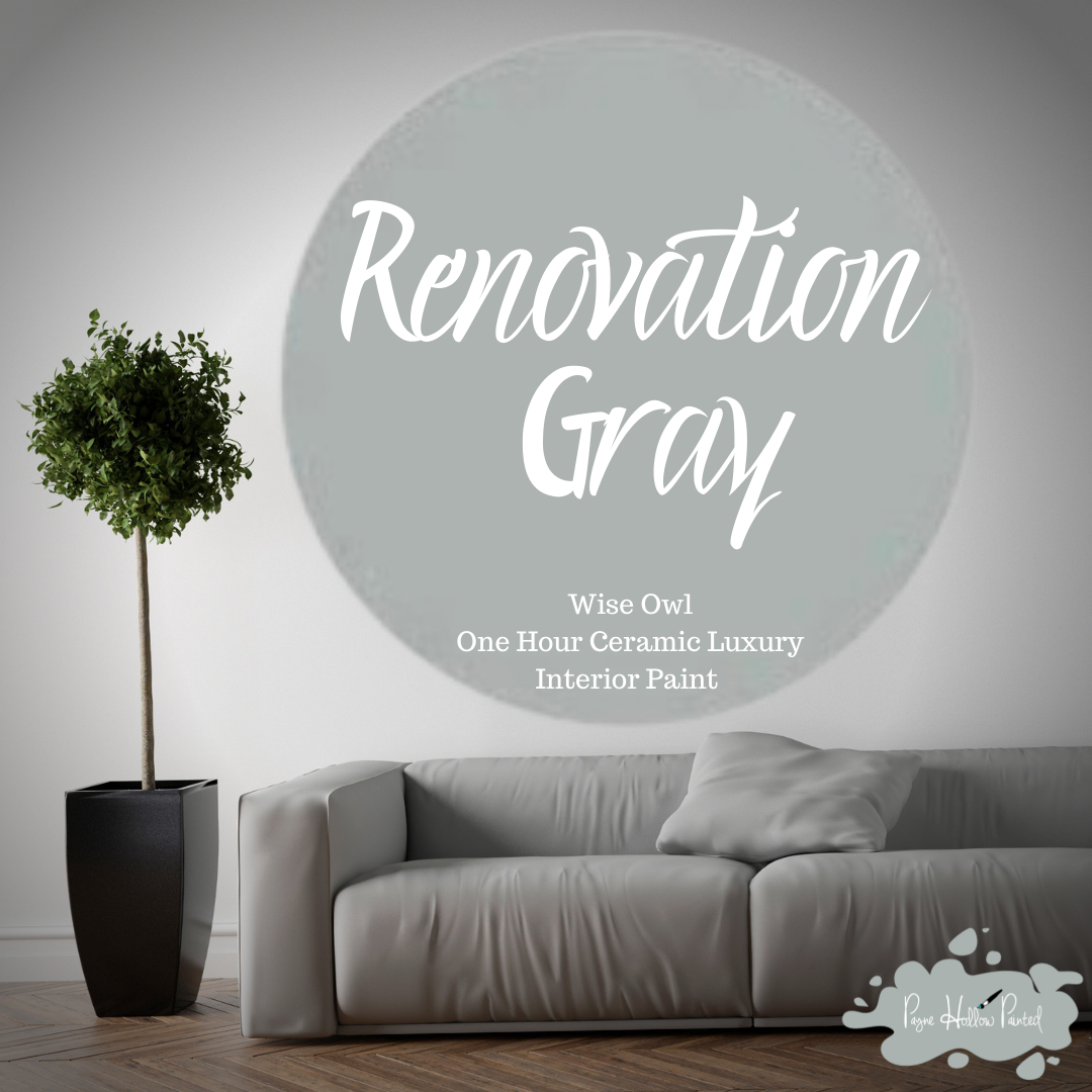 RENOVATION GRAY • OHC Luxury Wall Paint  • Free Shipping