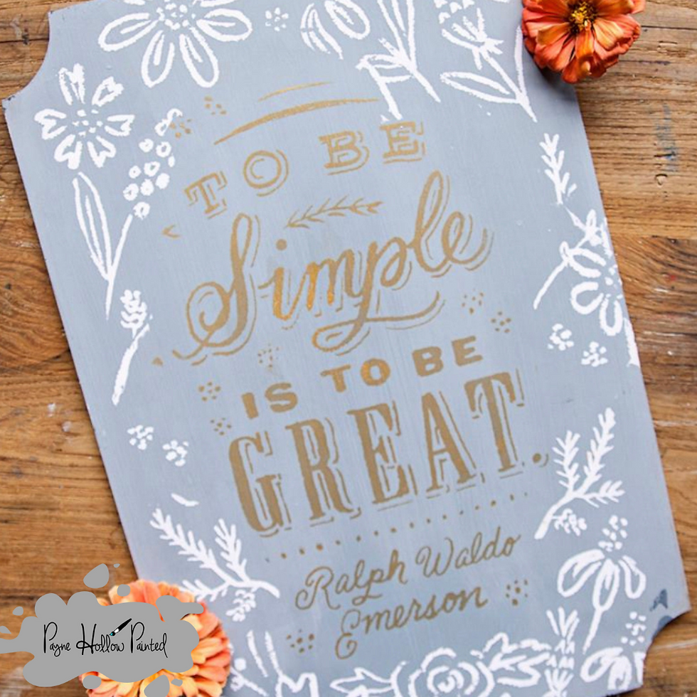 Thumbnail: SIMPLE  12 ” x 24”  A Maker’s Studio Reusable Mesh Stencil