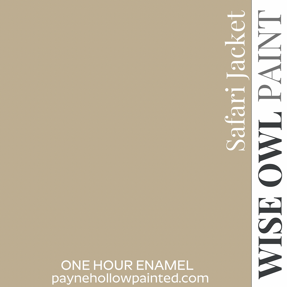 Thumbnail: SAFARI JACKET • Wise Owl One Hour Enamel