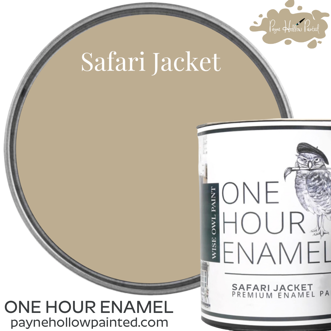 SAFARI JACKET • Wise Owl One Hour Enamel