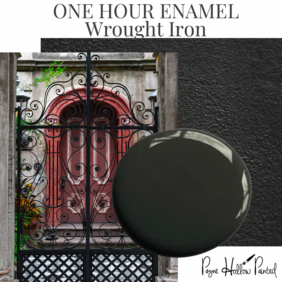 Thumbnail: WROUGHT IRON • Wise Owl One Hour Enamel