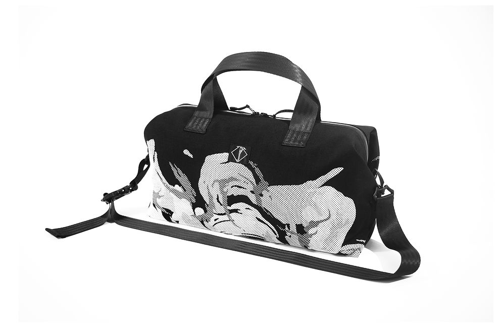 Miniature : SMALL ORIGAMI BAG WHITE DPM CAMOUFLAGE