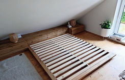 Japonská postel z dubu