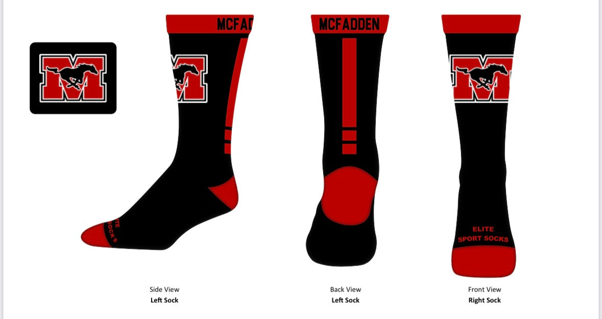  Athletic Crew Socks