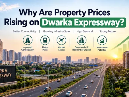 why are property rising on dwarka expressway