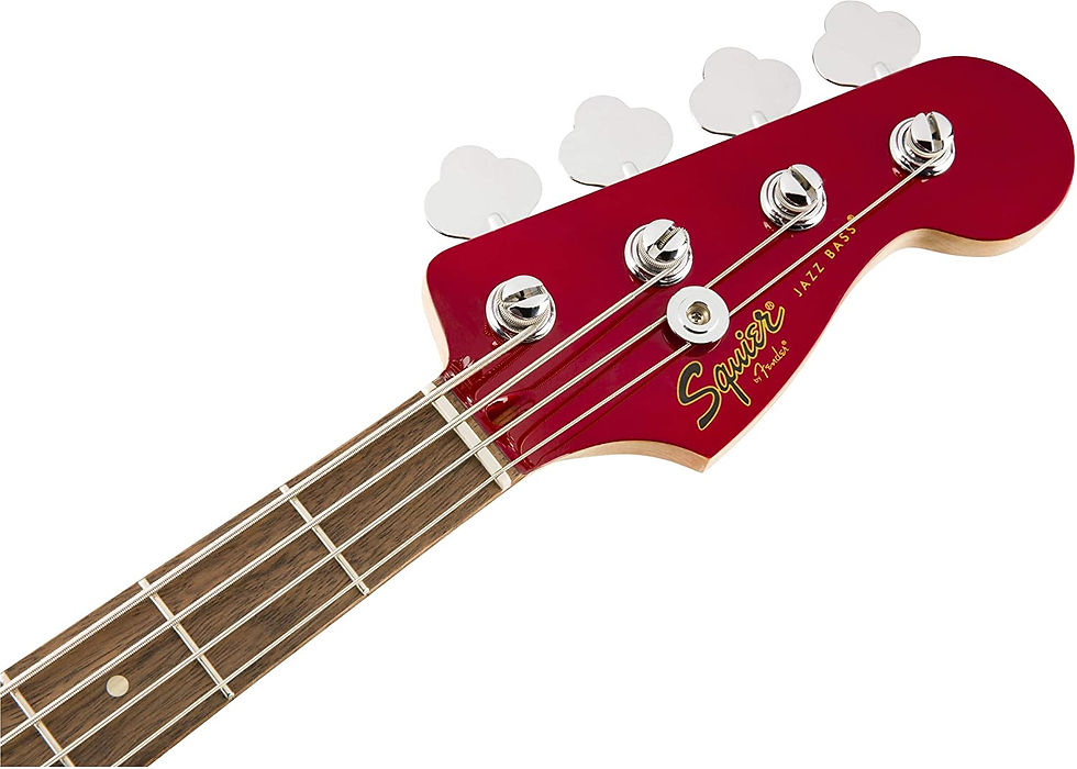 Thumbnail: Squier Jazz Bass Rojo Metálico Oscuro