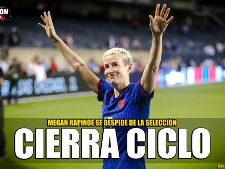 Rapinoe cierra su ciclo con la selección de Estados Unidos