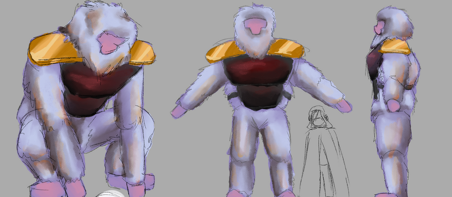 Week 3-4: More Character Designs, More Concept Art