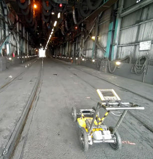 GPR unit at work
