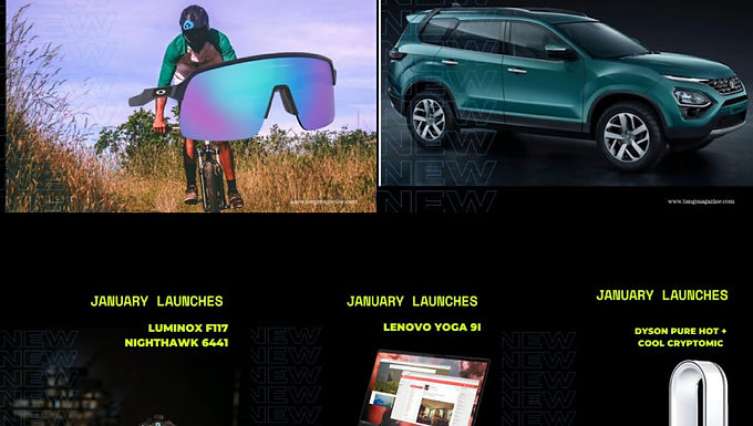 New Year, new launches - a round-up of Jan�s new launches - Part 1