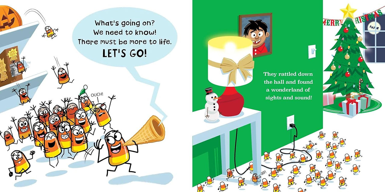 Page from The Candy Corn Christmas
