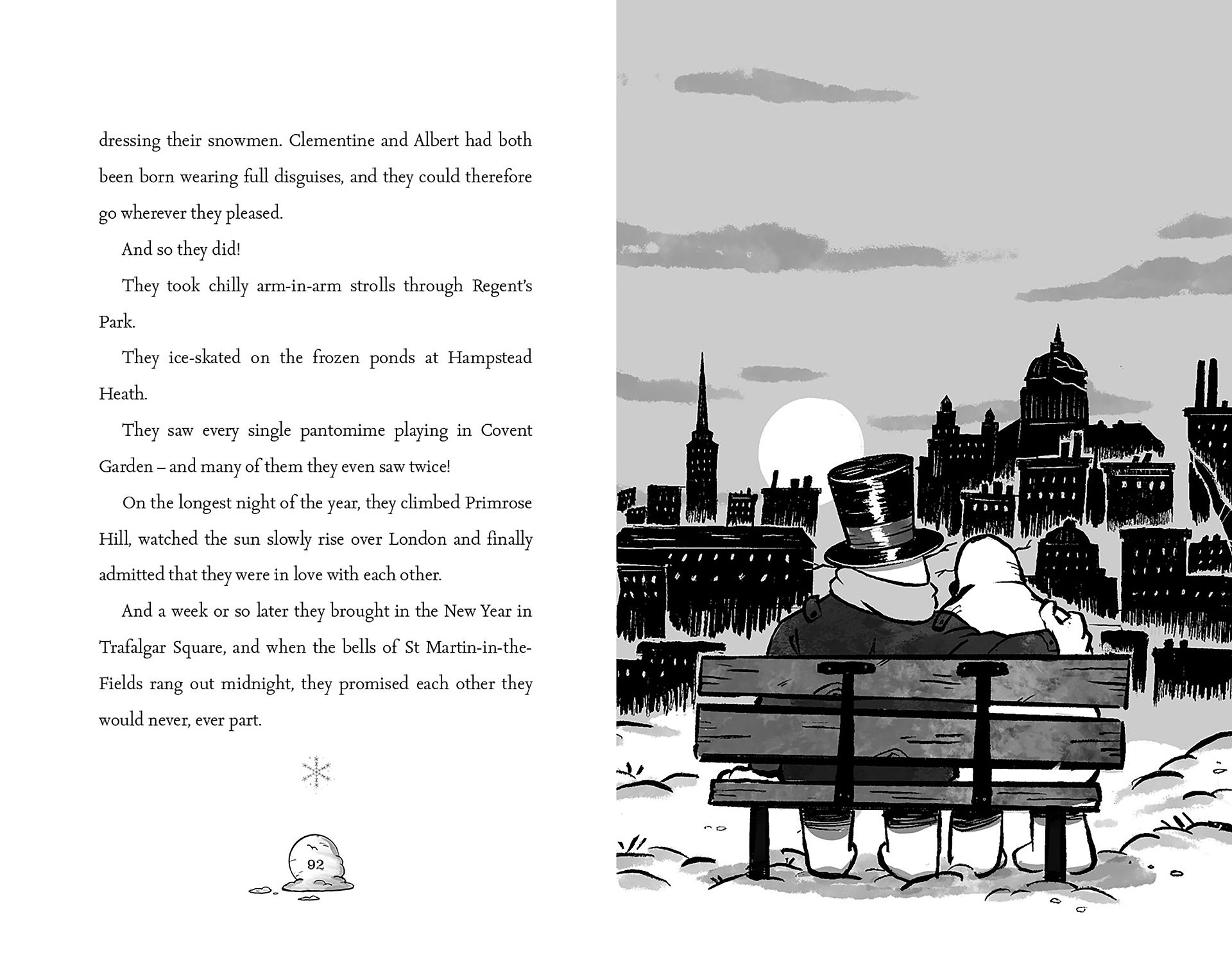 A page from The Snowman Code