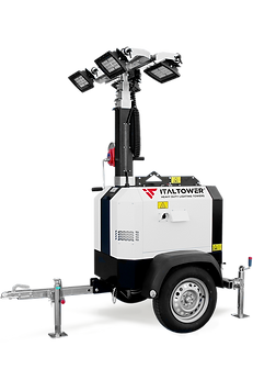 Smart EVO ST-M is a lighting tower with Yanmar engine by Italtower, Piove di Sacco, Padua.
