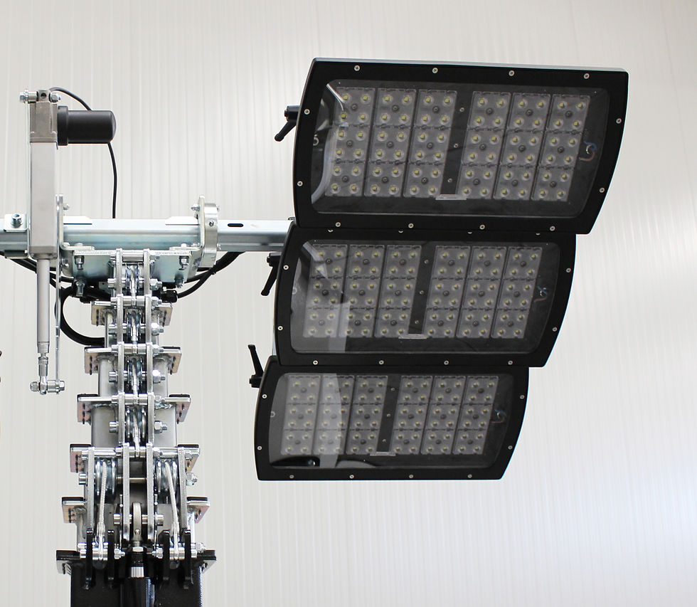 Faros LED Italtower para una visibilidad óptima y un bajo consumo