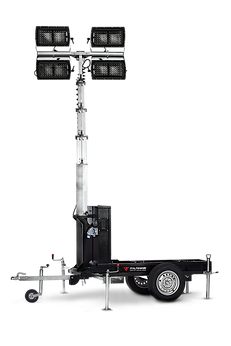 Urano PRO RT-L is a LED Headlights tower model from Italtower in Piove di Sacco, with hydraulic lifting system.