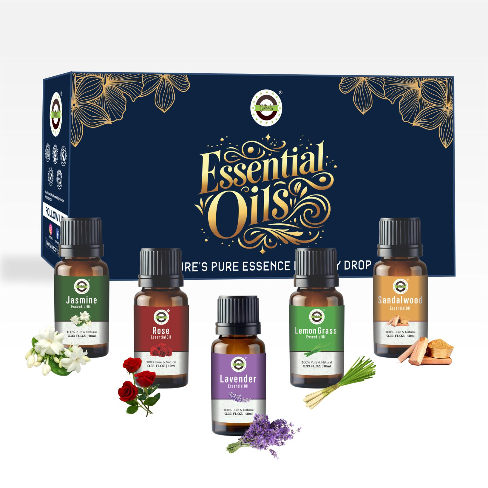 Essential Oil (Pack of 5)