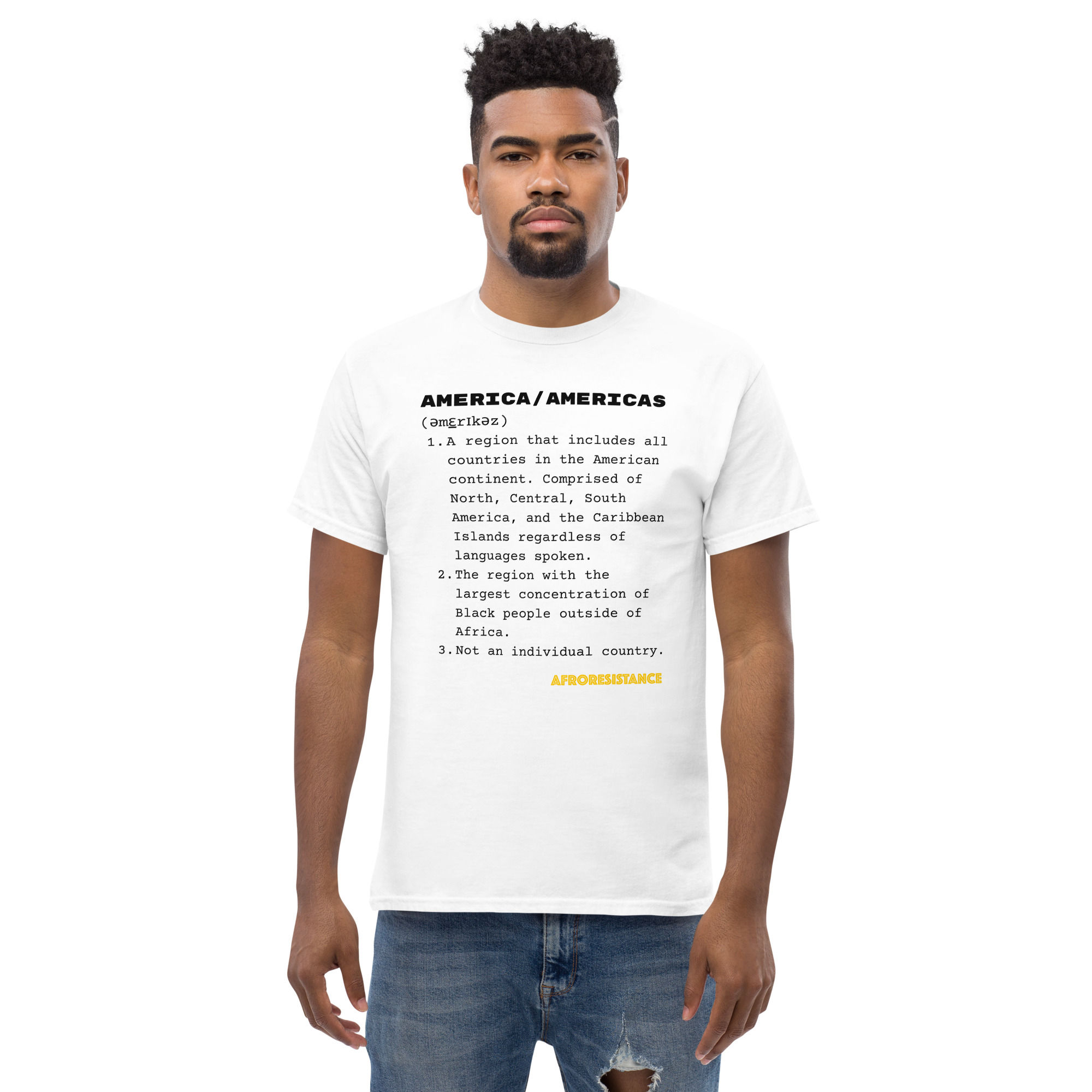 Men's America Definition tee
