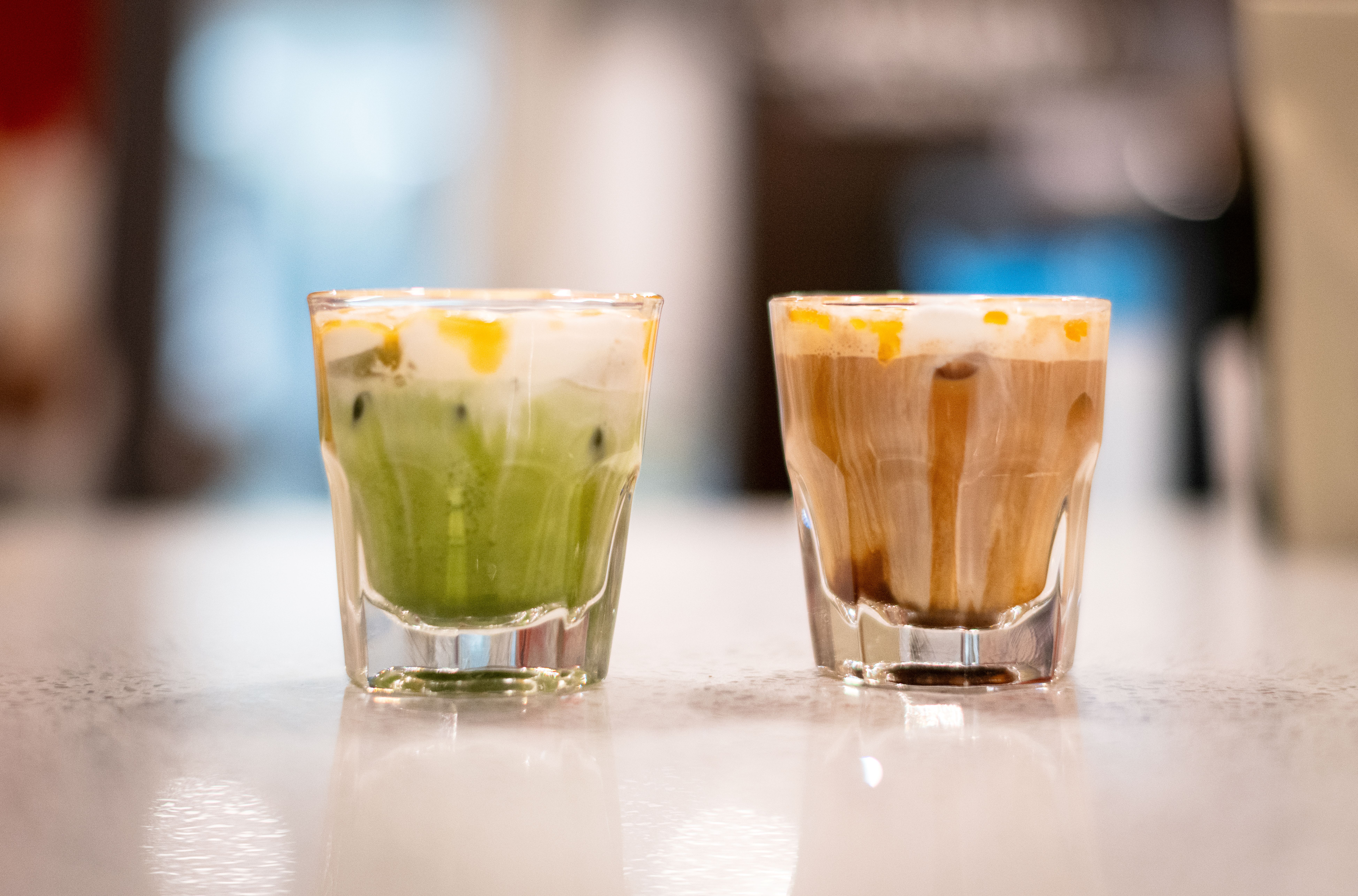 Arranged Food and Objects