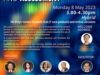 8th May 2023 – A conversation with DIRECTORS: How UGC-funded institutions are addressing generative AI in learning, teaching, and assessment