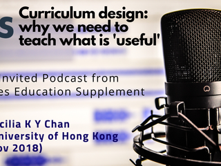 13th November 2018 – TES Podcast with Dr. Cecilia Chan
