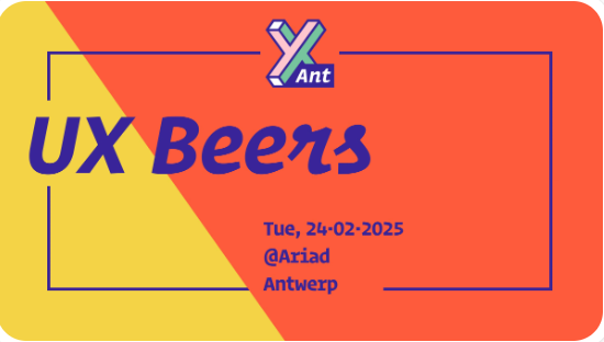 UX Beers Antwerp February @Ariad