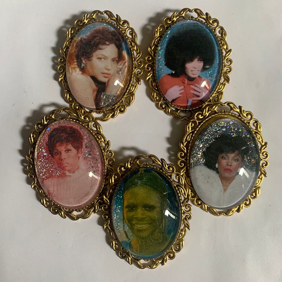 Thumbnail: ASHAKA GIVENS SISTARS/AFRO LUMINARIES BROOCH