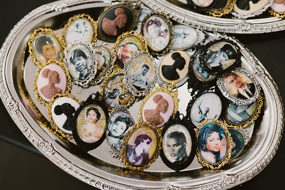 Thumbnail: ASHAKA GIVENS SISTARS/AFRO LUMINARIES BROOCH