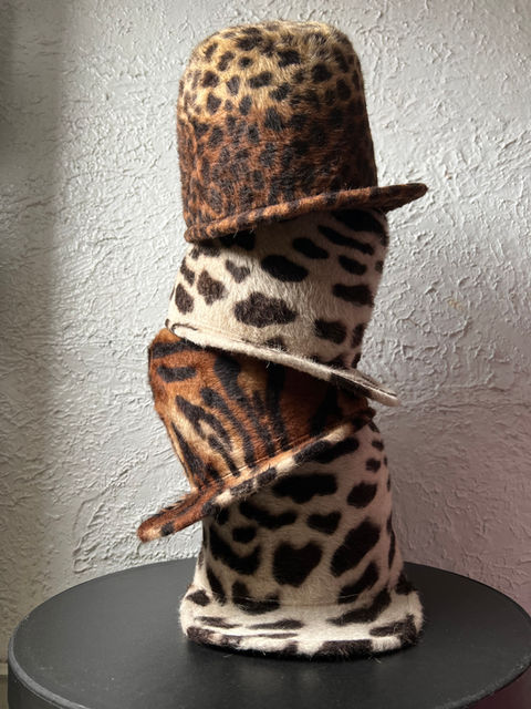 The 88 Cap in Animal Print