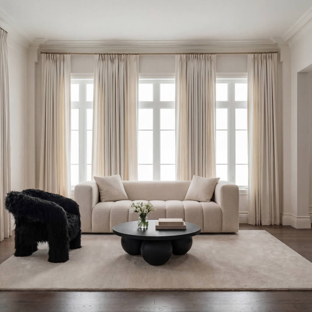 Peninsula Oyster 3 Seater Sofa