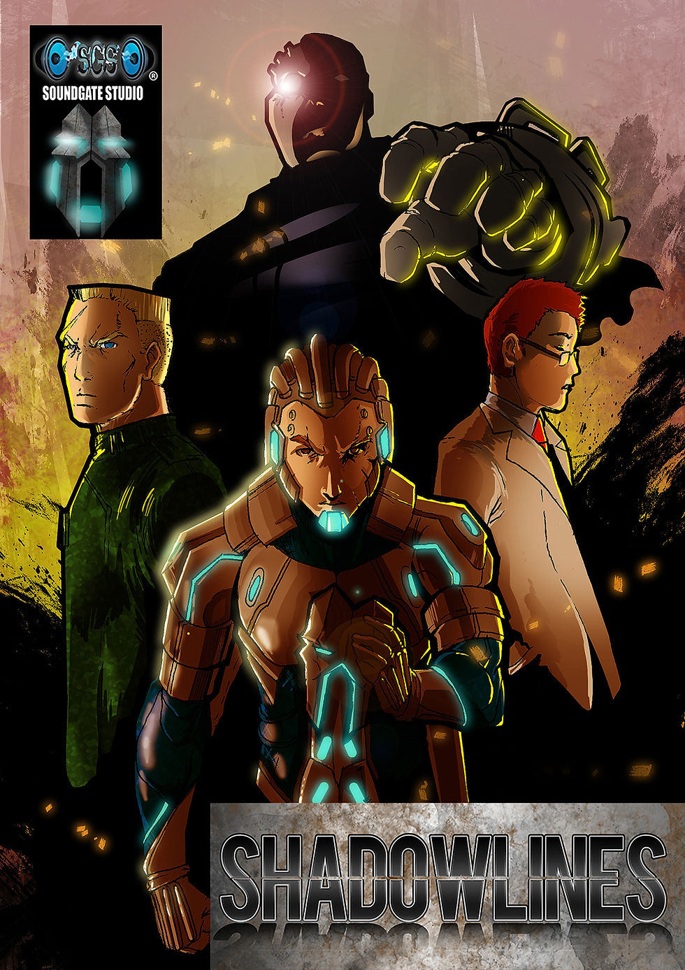 Shadow Lines Graphic Novel Cover