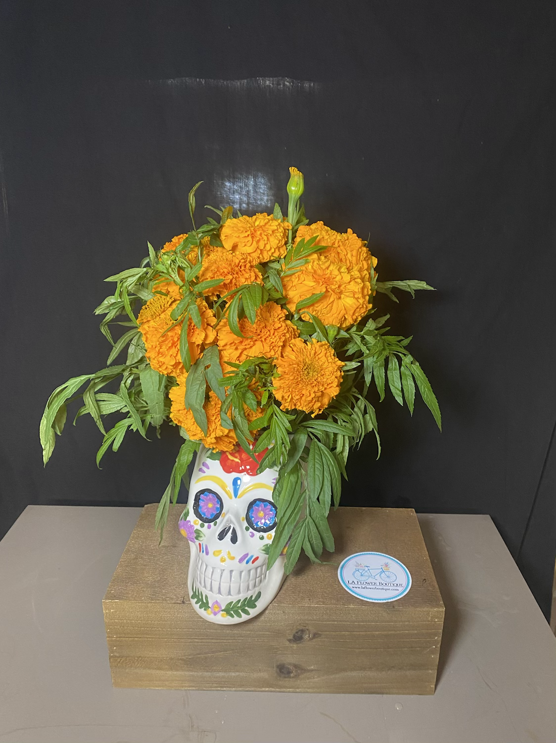Marigold Skull 