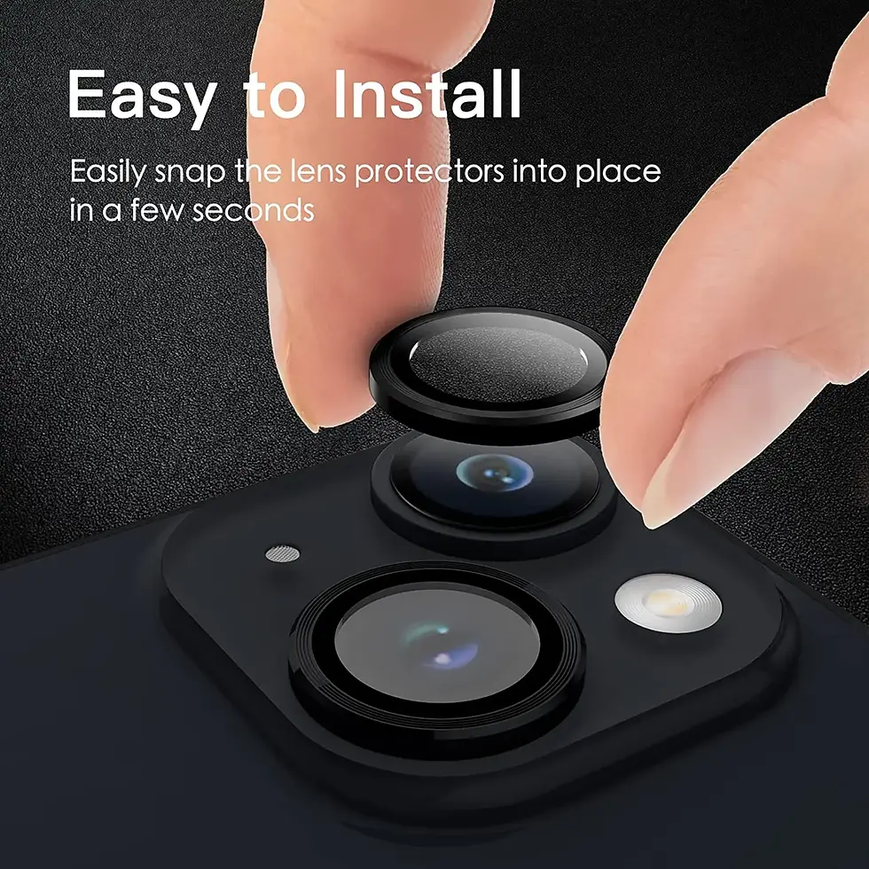 Miniatura: 3D Camera Lens Protector for iPhone 14 Plus 13 Pro Max 12 Mini iPhone14 14Pro