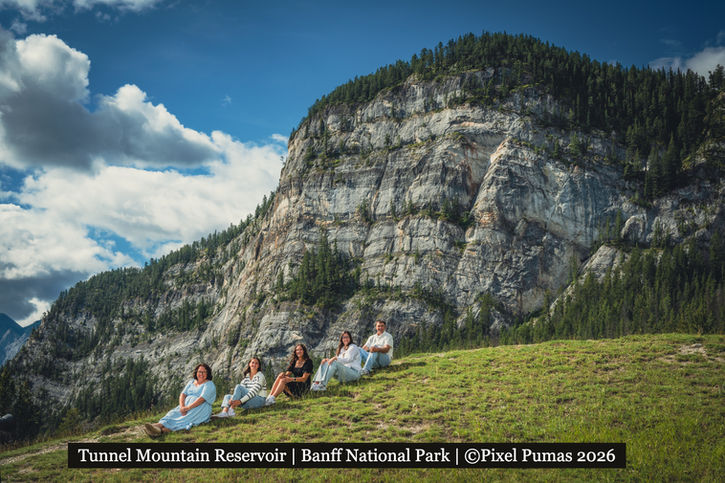 Family Photography session Banff National Park