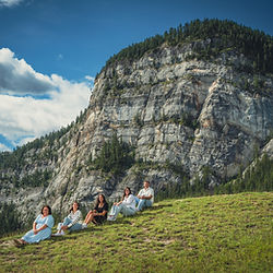 family Portrait Tunnel Mountain Banff National Park