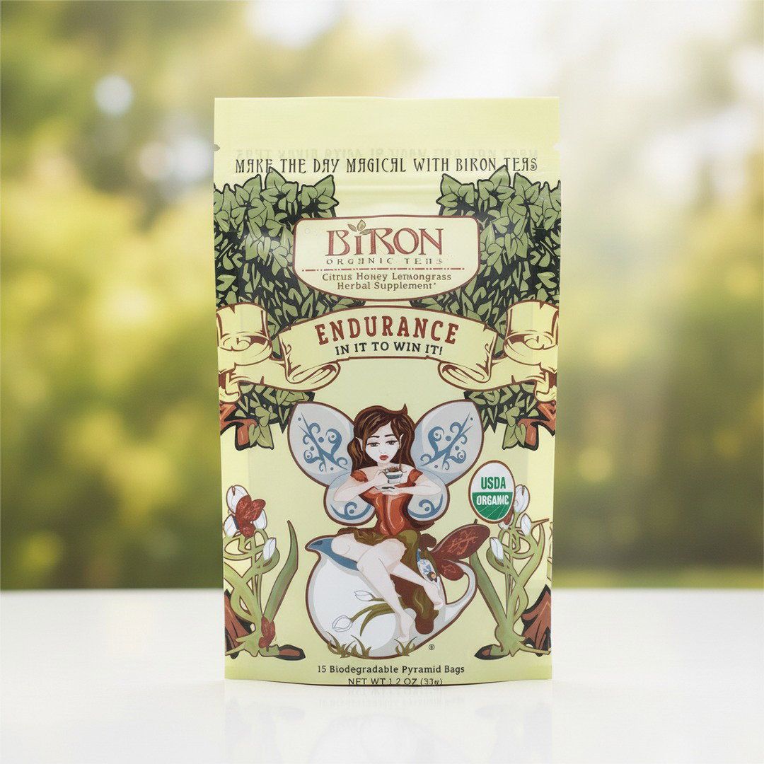Endurance Organic Herbal Tea - 15 Biodegradable Pyramid Sachets