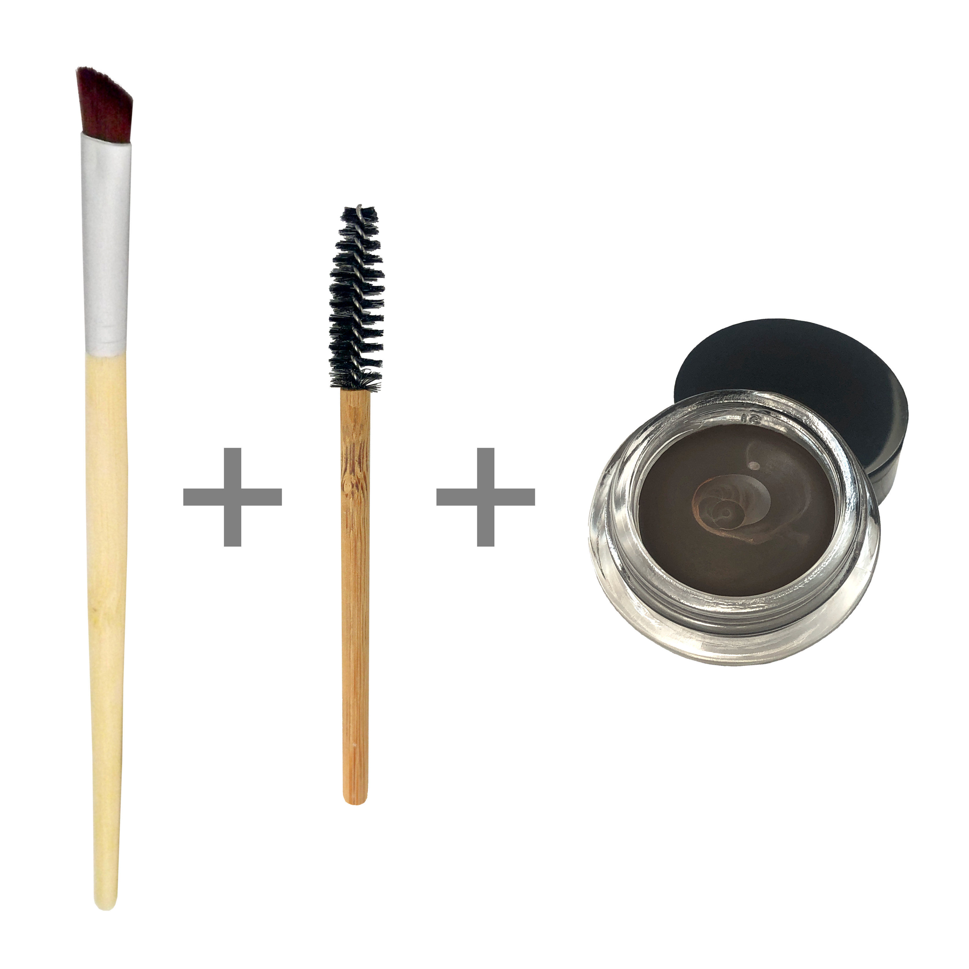 COMBO | Organic Brow Pomade + Angled Brush + Spoolie