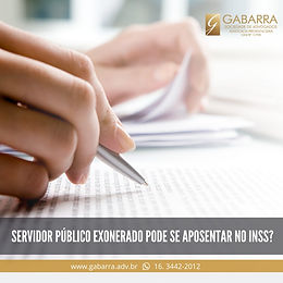 Servidor público exonerado pode se aposentar no INSS?