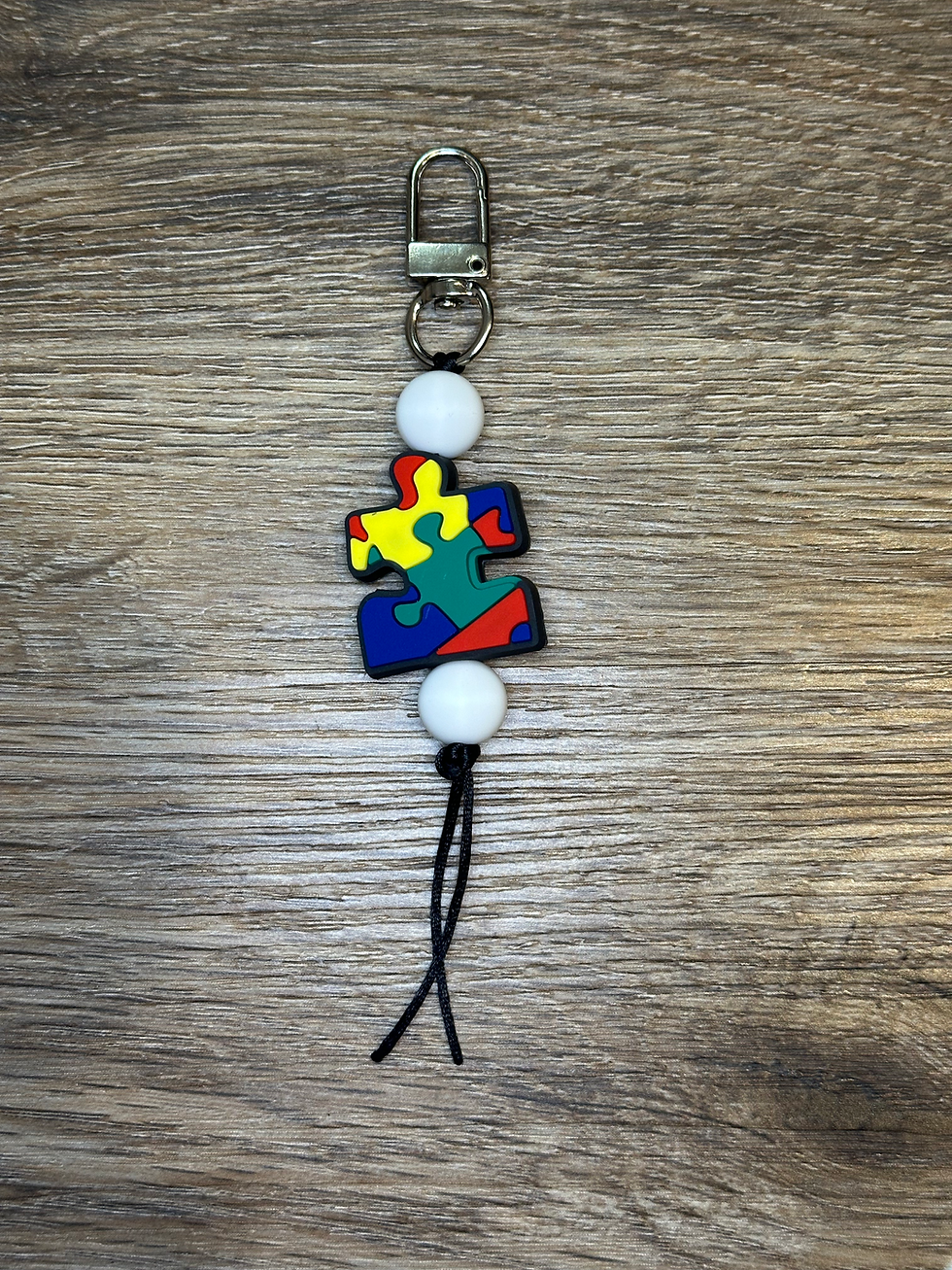 Thumbnail: Autism Awareness Zipper Pull