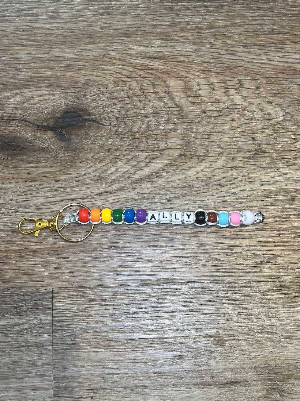 Thumbnail: Ally LGBTQIA+ Pride Keychain