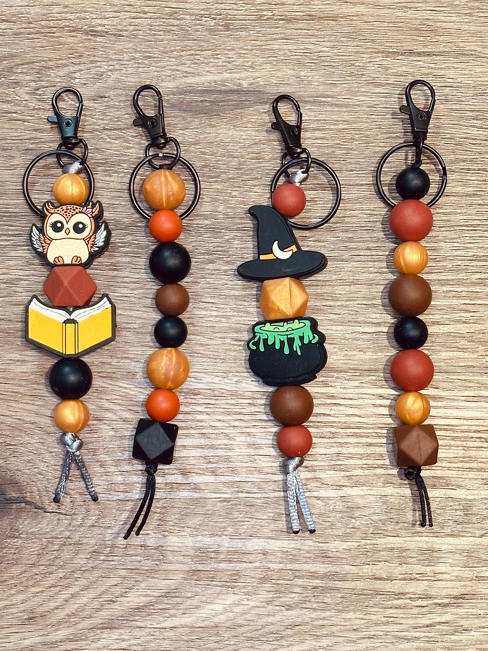 Thumbnail: Owl/Spooky keychain