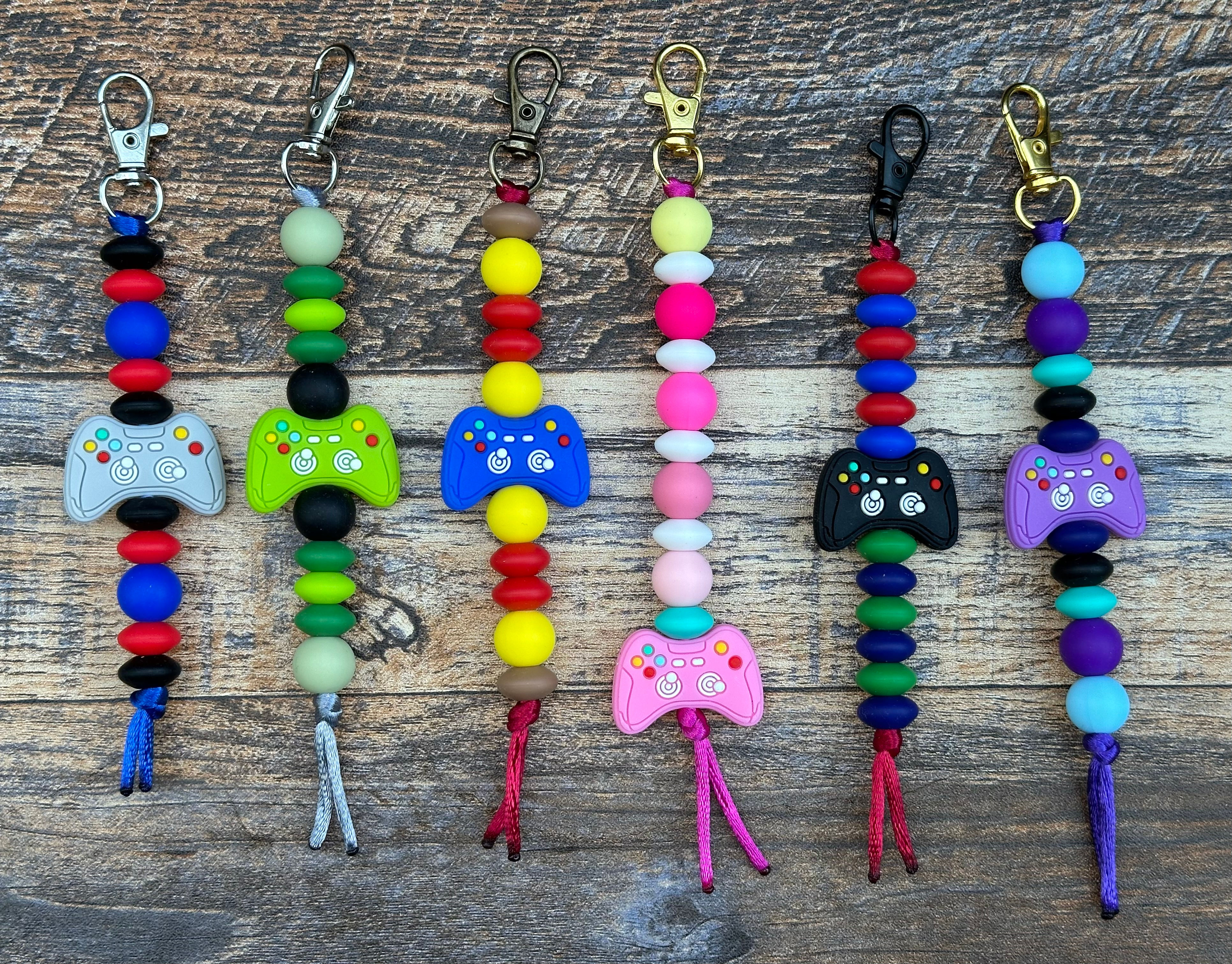 Video Game Controller Fidget Keychain