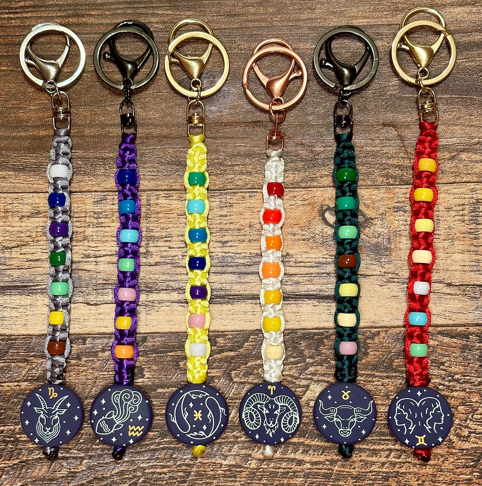Thumbnail: Zodiac Keychain